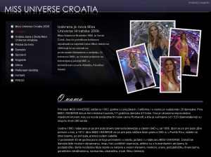 Miss Universe Croatia